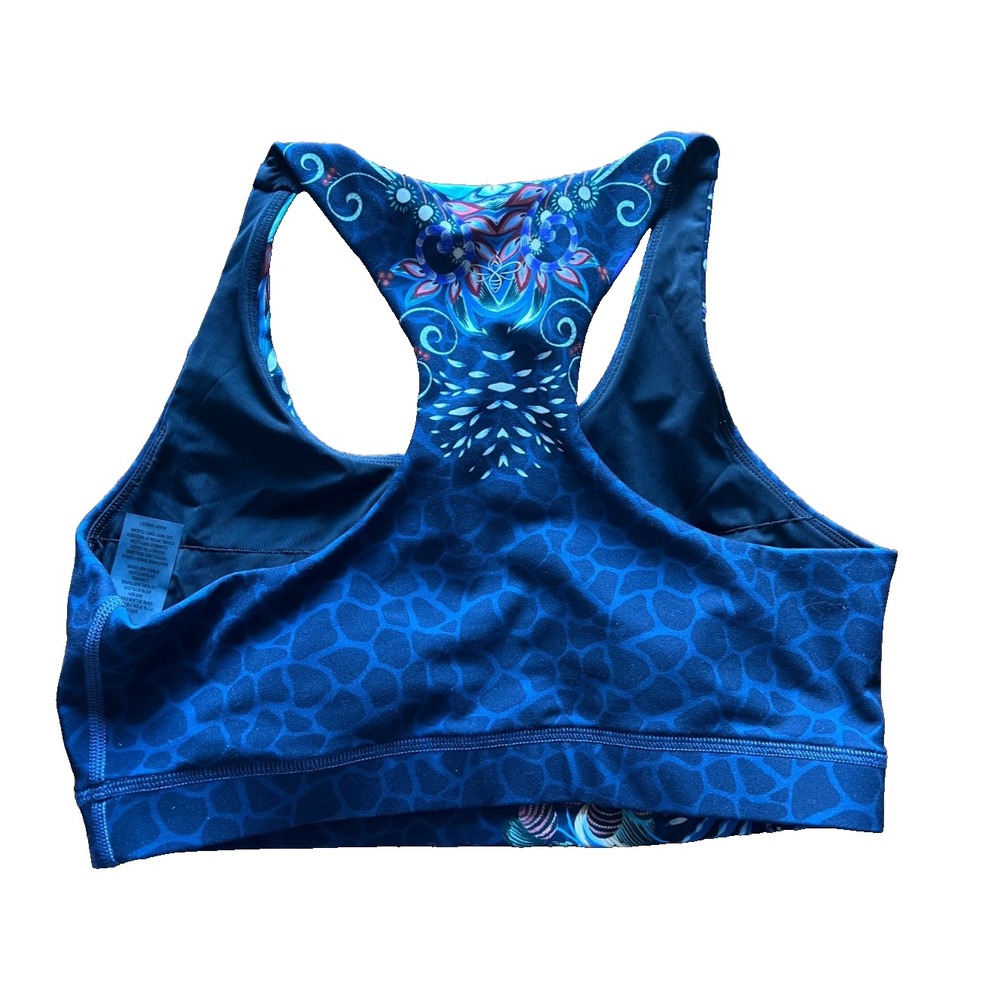 Johnny‎ Was Seabrock Bee Active Racerback Sports Bra Tank Top Women's Size M - Picture 2 of 4